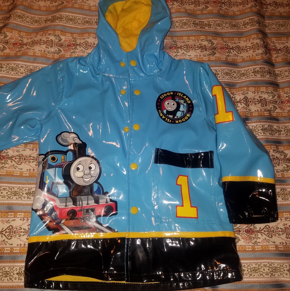 Thomas the Train Rain coat